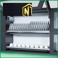GIÁ BÁT CỐ ĐỊNH NAN OVAL INOX 304  tại Long Đức